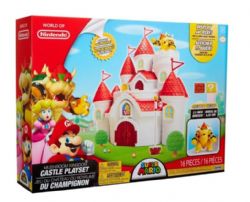 MARIO BROS - COFFRET DE JEU CHÂTEAU DU ROYAUME DES CHAMPIGNONS
